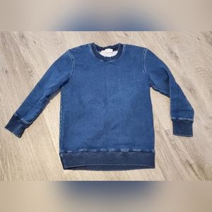 Tottini Denim distressed pullover size kids 6